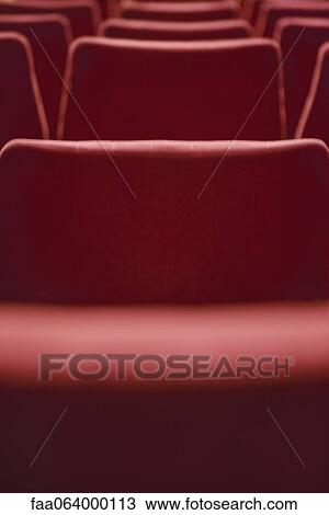 Empty theater seats, cropped View Large Photo Image Stock Image - Empty theater seats, cropped. Fotosearch