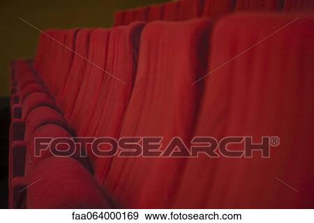 Empty theater seats, cropped View Large Photo Image Stock Photo - Empty theater seats, cropped. Fotosearch