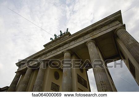 Germany, Berlin, Brandenburg Gate (East Berlin view) View Large Photo Image Stock Photo - Germany, Berlin, Brandenburg Gate (East Berlin view). Fotosearch