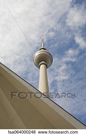 Germany, Berlin, the Fernsehturm (television tower) View Large Photo Image Stock Photo - Germany, Berlin, the Fernsehturm (television tower). Fotosearch