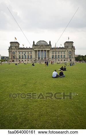 Germany, Berlin, The Reichstag (Bundestag), German parliamentary building View Large Photo Image Stock Image - Germany, Berlin, The Reichstag (Bundestag), German parliamentary building. Fotosearch