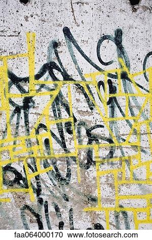 Stock Image - Graffiti, close-up. Fotosearch