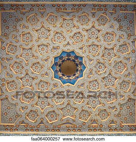 Ornately painted ceiling, Bukhara, Uzbekistan View Large Photo Image Stock Photo - Ornately painted ceiling, Bukhara, Uzbekistan. Fotosearch