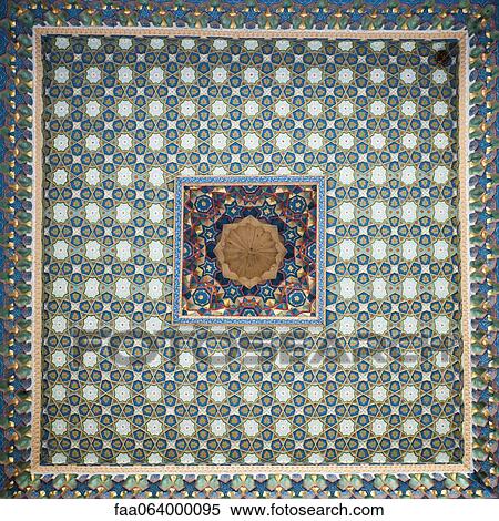 Ornately painted ceiling, Bukhara, Uzbekistan View Large Photo Image Stock Photography - Ornately painted ceiling, Bukhara, Uzbekistan. Fotosearch