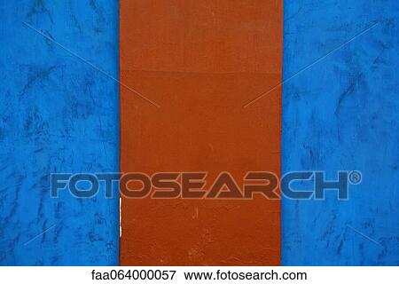 Stock Photo - Painted stucco wall, cropped. Fotosearch