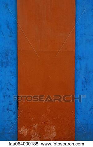 Stock Photography - Painted stucco wall, cropped. Fotosearch
