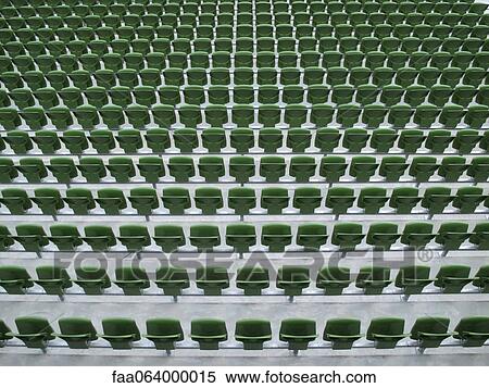 Stock Photography - Stadium seating. Fotosearch