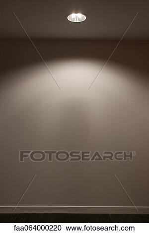 Wall illuminated by ceiling light View Large Photo Image Stock Image - Wall illuminated by ceiling light. Fotosearch