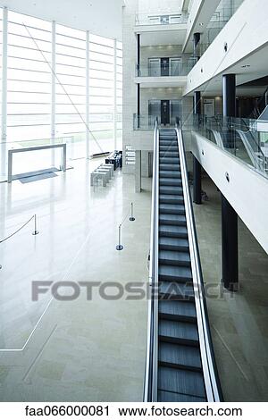 Elevator in atrium View Large Photo Image Stock Image - Elevator in atrium. Fotosearch