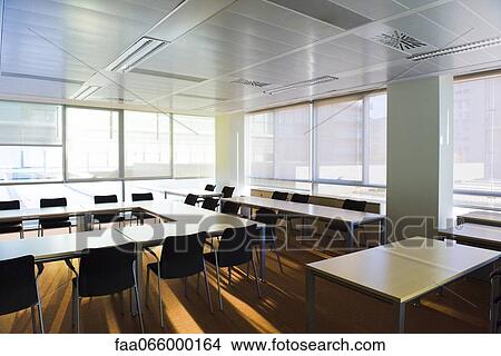 Empty conference room View Large Photo Image Picture - Empty conference room. Fotosearch