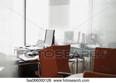 Empty office View Large Photo Image Stock Photo - Empty office. Fotosearch