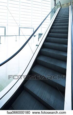 Escalator View Large Photo Image Stock Image - Escalator. Fotosearch
