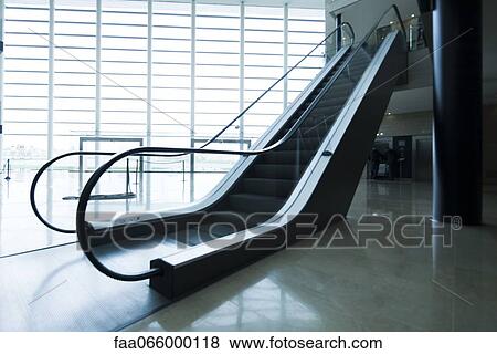 Escalator View Large Photo Image Stock Photo - Escalator. Fotosearch