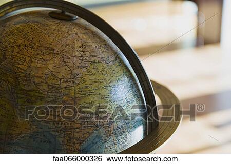 Globe, cropped View Large Photo Image Stock Photograph - Globe, cropped. Fotosearch