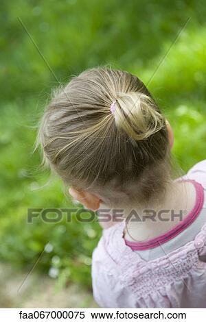 Back of toddler girl's head View Large Photo Image Stock Photography - Back of toddler girl's head. Fotosearch