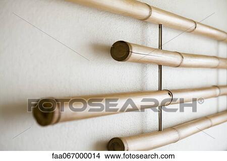 Bamboo decoration hanging on wall View Large Photo Image Picture - Bamboo decoration hanging on wall. Fotosearch