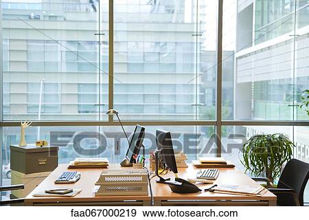 Stock Photo - Empty office. Fotosearch