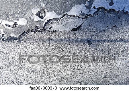 Fractured surface of frozen river, full frame View Large Photo Image Stock Image - Fractured surface of frozen river, full frame. Fotosearch