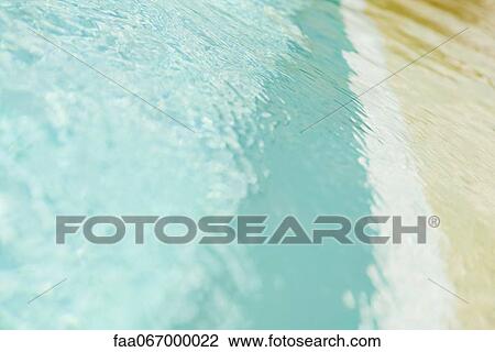 Rippled surface of swimming pool View Large Photo Image Stock Image - Rippled surface of swimming pool. Fotosearch