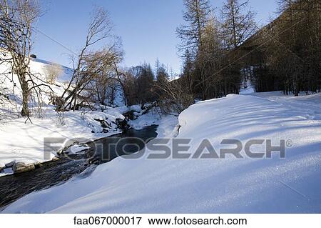 Snowy landscape View Large Photo Image Stock Photo - Snowy landscape. Fotosearch
