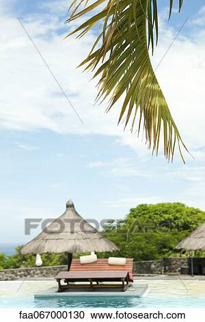 Stock Image - Tropical resort. Fotosearch