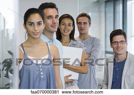 Casually dressed business associates, portrait View Large Photo Image Stock Image - Casually dressed business associates, portrait. Fotosearch