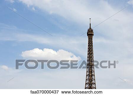 Eiffel Tower, Paris, France View Large Photo Image Stock Photo - Eiffel Tower, Paris, France. Fotosearch