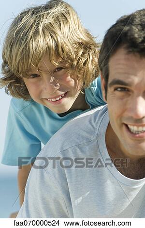 Father and son, portrait View Large Photo Image Picture - Father and son, portrait. Fotosearch