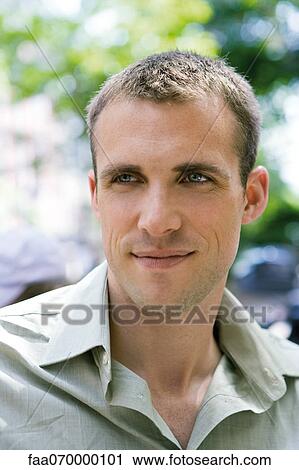 Man outdoors, portrait View Large Photo Image Stock Image - Man outdoors, portrait. Fotosearch