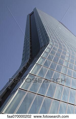 Skyscraper, low angle view View Large Photo Image Stock Image - Skyscraper, low angle view. Fotosearch