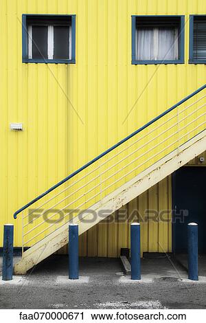 Yellow building View Large Photo Image Stock Image - Yellow building. Fotosearch
