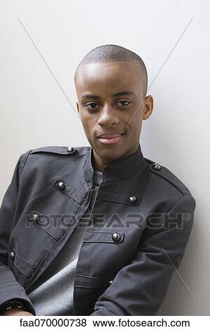 Stock Photo - Young man, portrait. Fotosearch