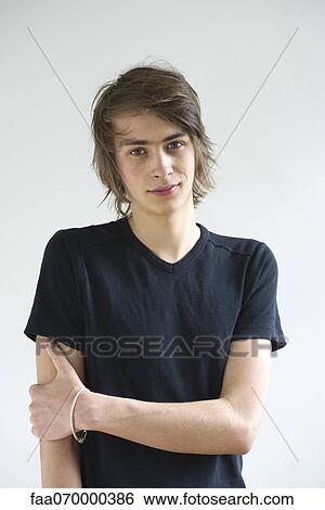 Young man, portrait View Large Photo Image Stock Photograph - Young man, portrait. Fotosearch