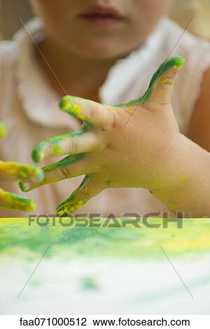 Child finger painting, cropped View Large Photo Image Stock Image - Child finger painting, cropped. Fotosearch