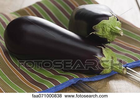 Eggplants View Large Photo Image Stock Photo - Eggplants. Fotosearch
