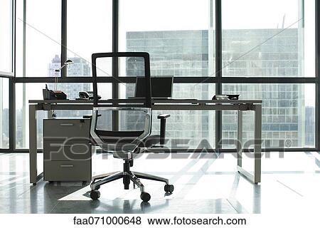 Empty office View Large Photo Image Stock Photo - Empty office. Fotosearch