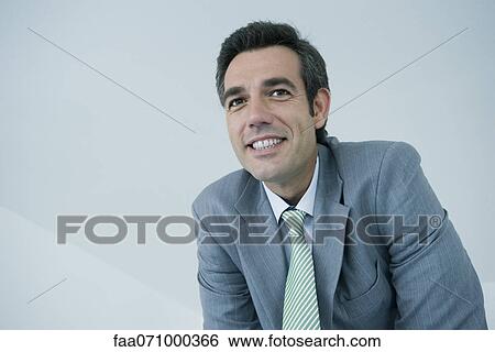 Stock Photograph - Executive smiling. Fotosearch