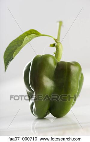Fresh green bell pepper View Large Photo Image Stock Image - Fresh green bell pepper. Fotosearch