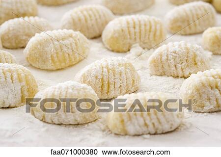 Fresh homemade gnocchi View Large Photo Image Stock Image - Fresh homemade gnocchi. Fotosearch