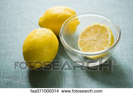 Picture - Fresh lemons. Fotosearch