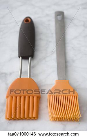 Silicone pastry brushes View Large Photo Image Stock Photograph - Silicone pastry brushes. Fotosearch