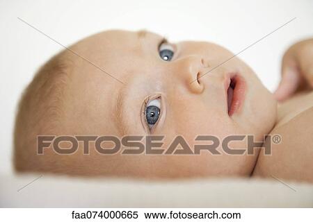 Stock Photography - Baby, portrait. Fotosearch