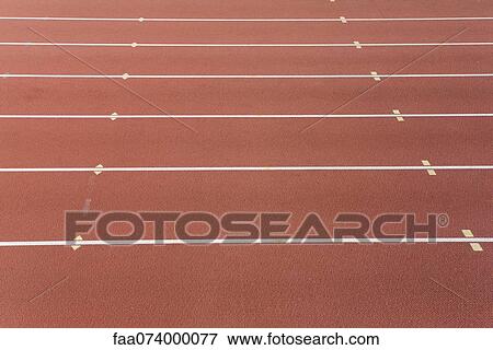 Lanes of running track View Large Photo Image Stock Photo - Lanes of running track. Fotosearch