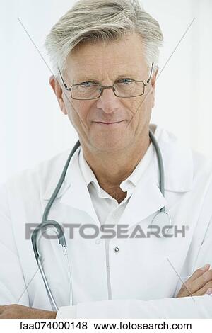 Male doctor, portrait View Large Photo Image Stock Photo - Male doctor, portrait. Fotosearch