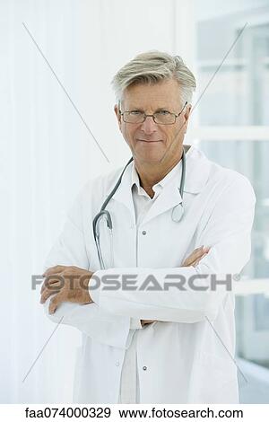 Male doctor, portrait View Large Photo Image Stock Photo - Male doctor, portrait. Fotosearch