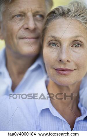 Picture - Mature couple, portrait. Fotosearch