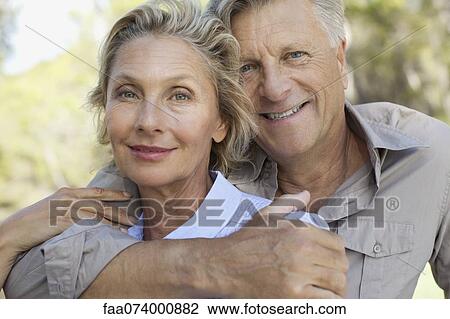 Mature couple, portrait View Large Photo Image Stock Image - Mature couple, portrait. Fotosearch