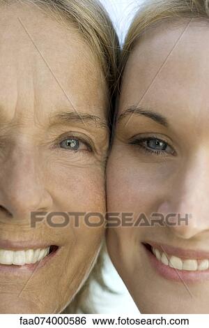 Mother with adult daughter View Large Photo Image Stock Photograph - Mother with adult daughter. Fotosearch