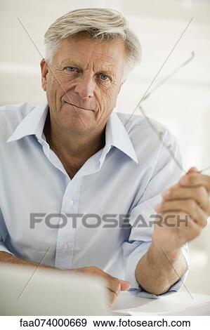 Senior man, portrait View Large Photo Image Stock Photo - Senior man, portrait. Fotosearch