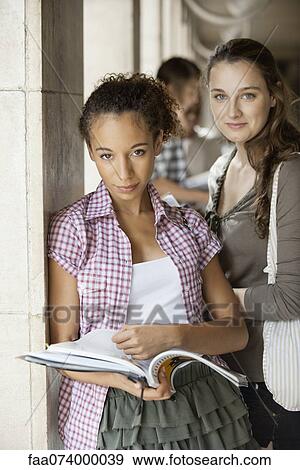 University students, portrait View Large Photo Image Stock Photo - University students, portrait. Fotosearch